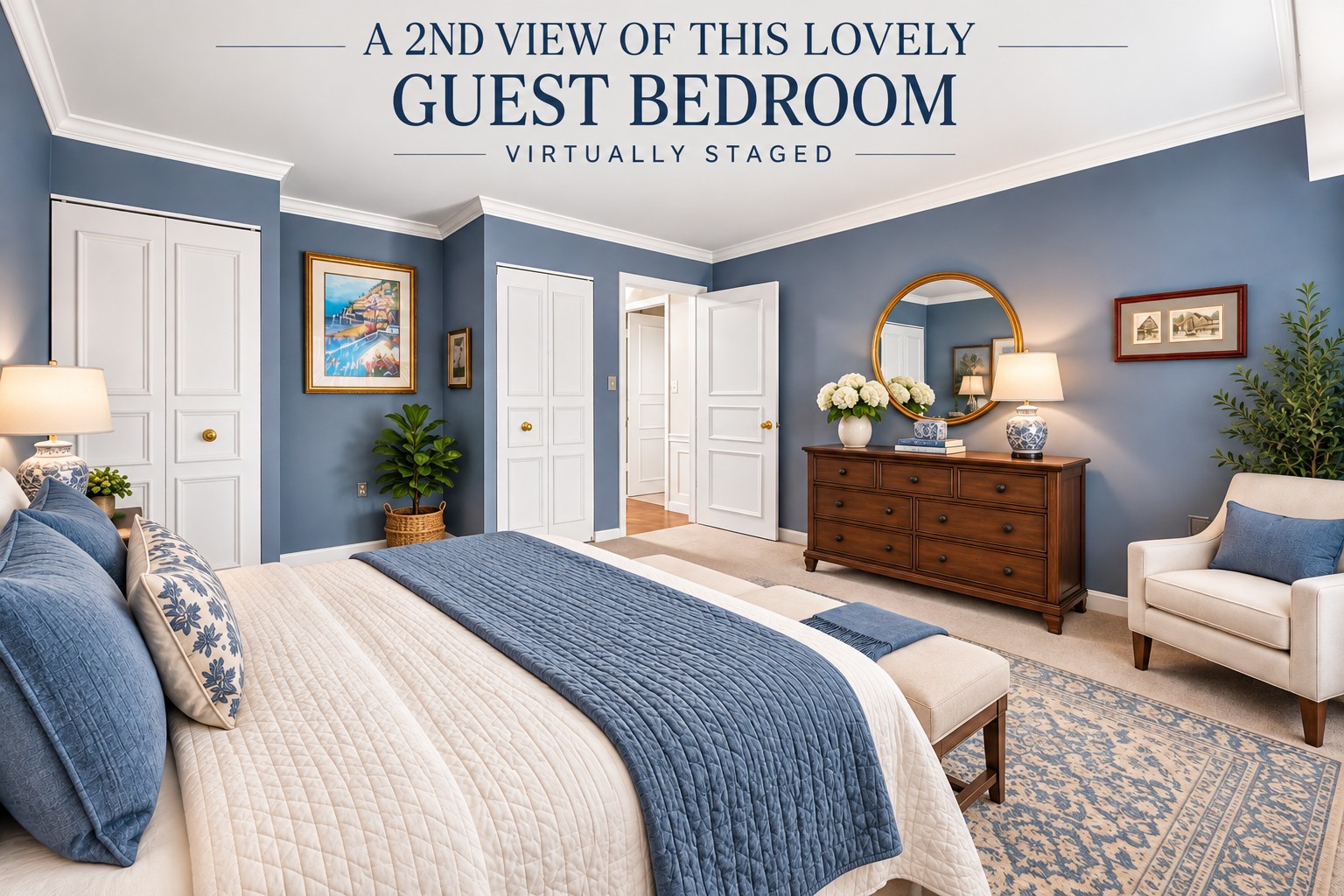 Guest bedroom, second view